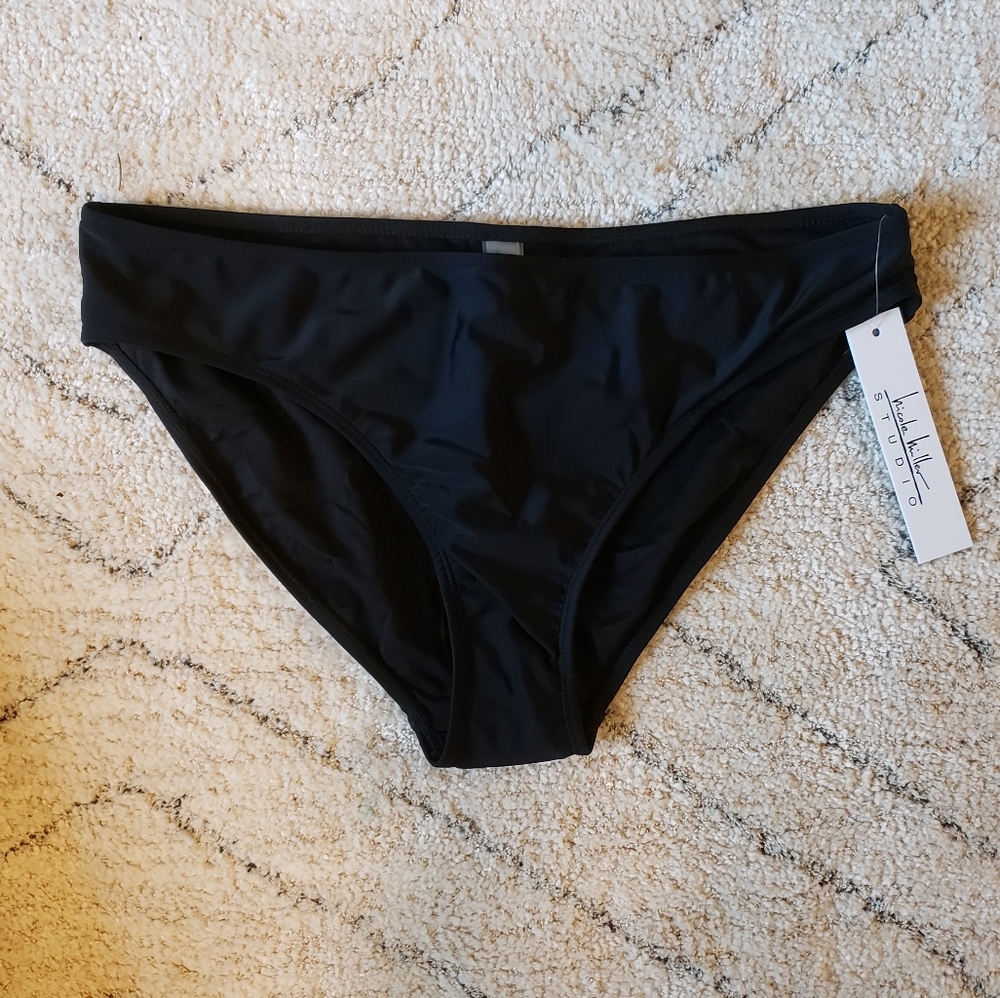 NWT Nicole Miller Swim Bottoms